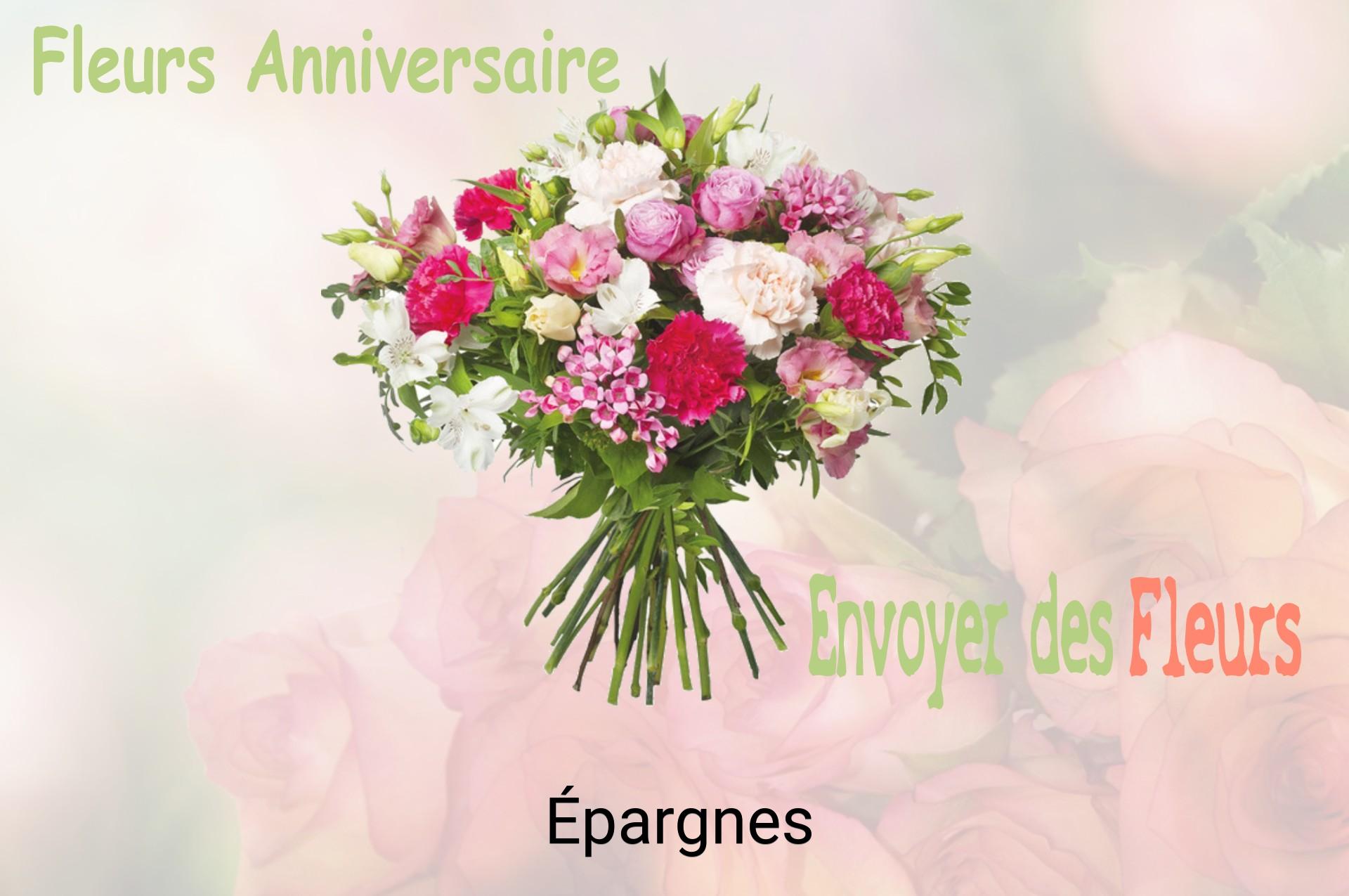 Bouquet de fleurs d’anniversaire livré à Épargnes